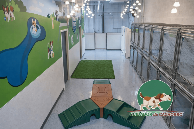 Instalação moderna para cuidados animais com estrutura profissional e ambiente seguro