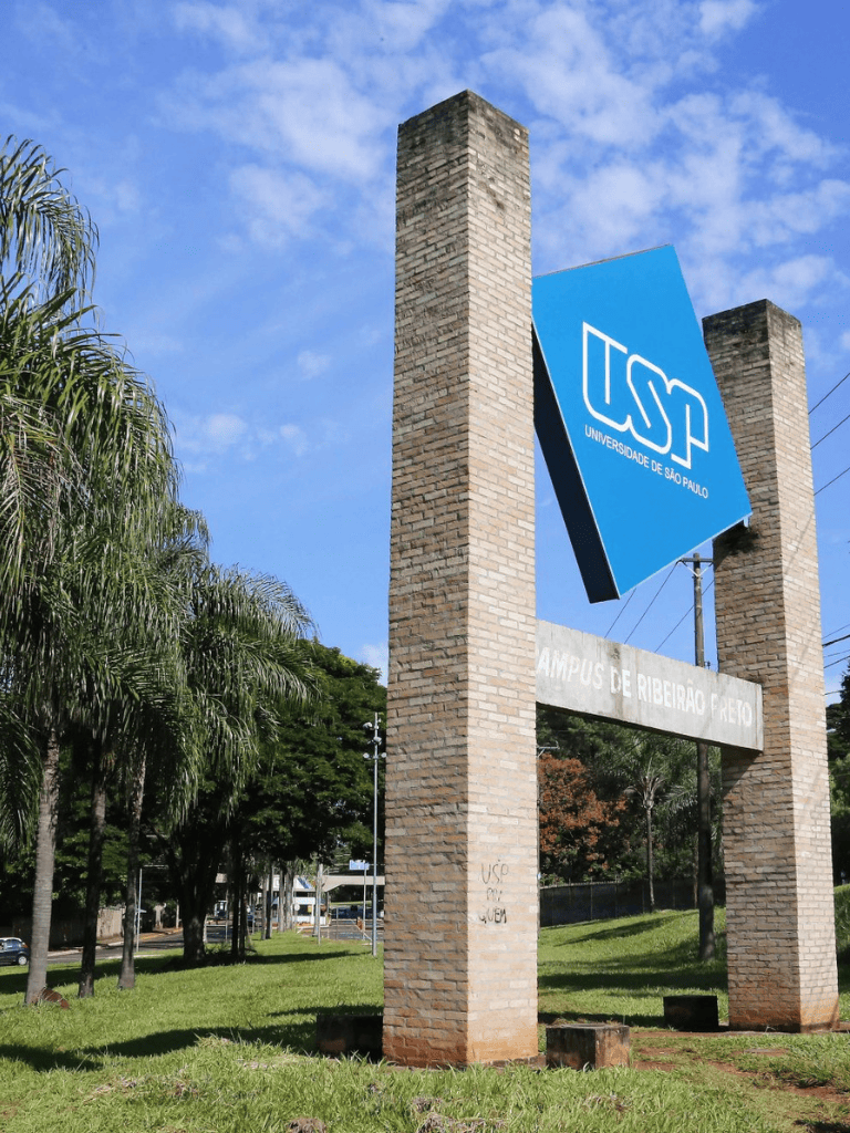 Entrada da Cidade Universitária da Universidade de São Paulo em São Paulo
