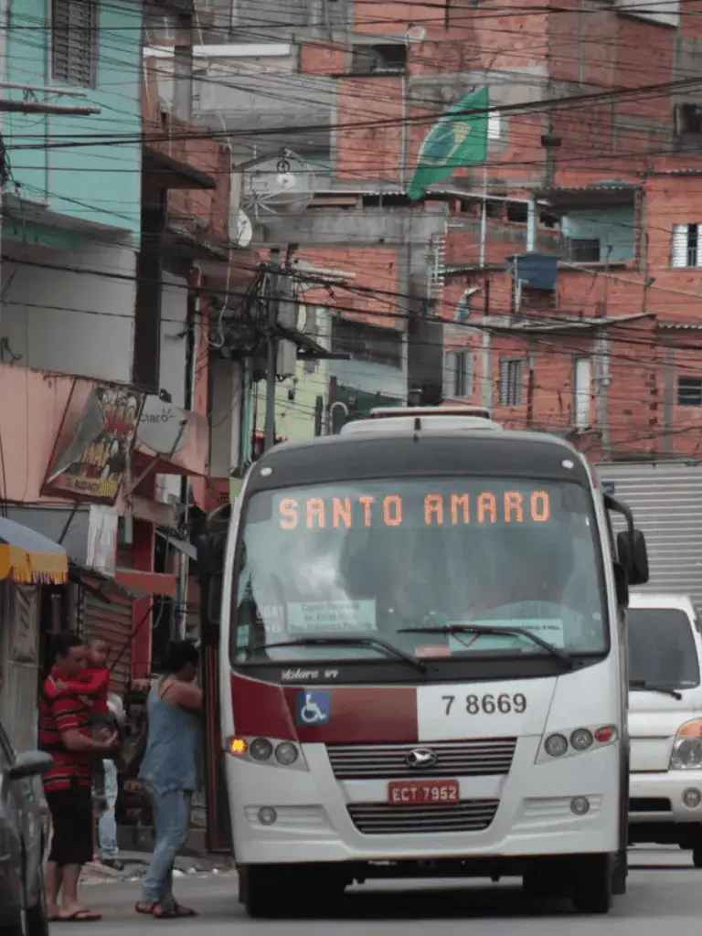 Distrito Jardim Ângela na Zona Sudoeste de São Paulo com área urbana e residencial