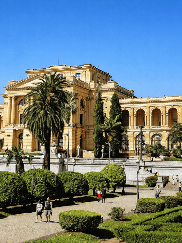 Bairro Ipiranga na zona sul de São Paulo com área histórica e residencial