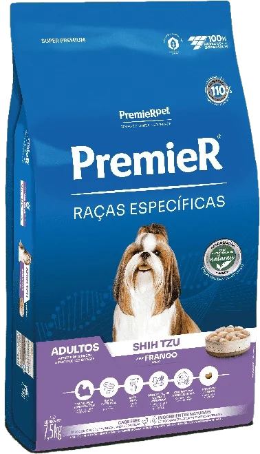 Ração Premier Raças Específicas Shih Tzu para cães adultos da raça Shih Tzu