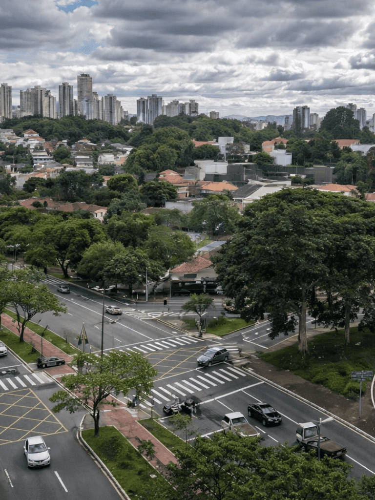 Bairro Sumaré na zona oeste da cidade de São Paulo