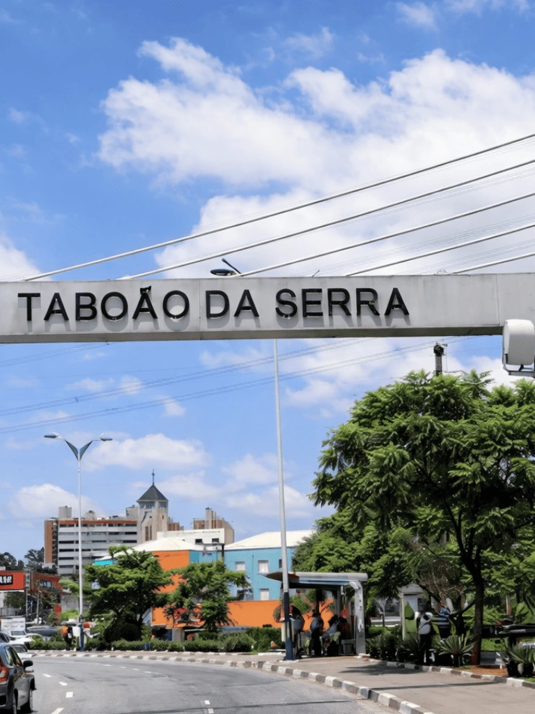 Município de Taboão da Serra na região sudoeste da Grande São Paulo