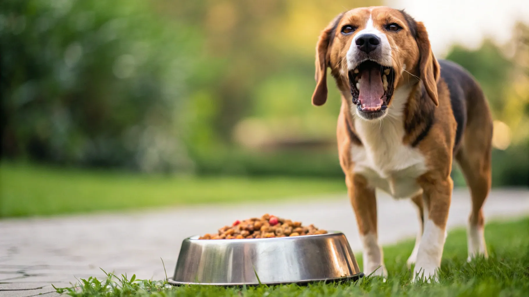 Meu cachorro rosna para mim quando tirei comida – isso é agressão ou comunicação